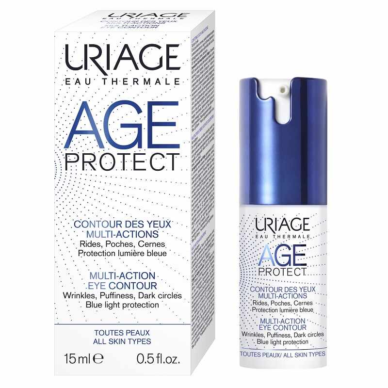 Crema anti-aging pentru conturul ochilor Age Protect, 15 ml, Uriage