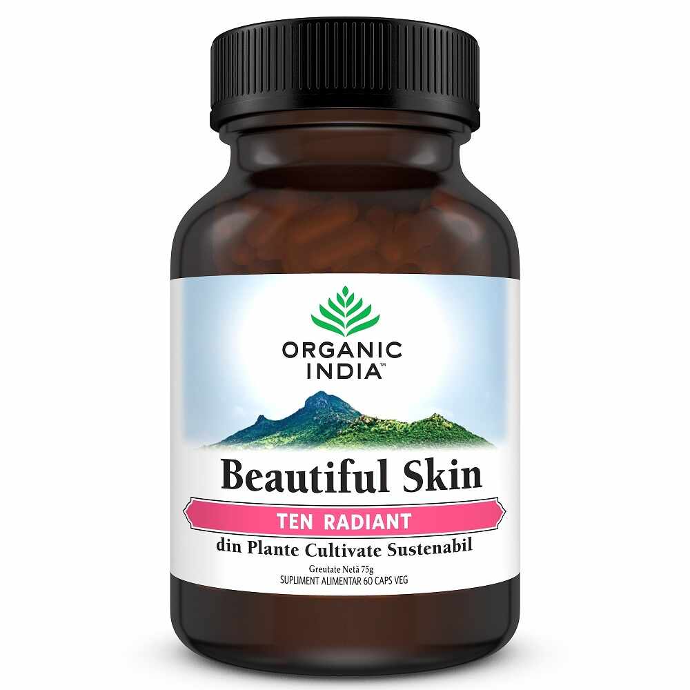Beautiful Skin Ten Radiant, 60 capsule, Organic India