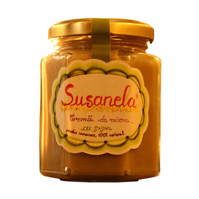 Crema de miere cu susan Susanela, 210g, Prisaca Transilvania