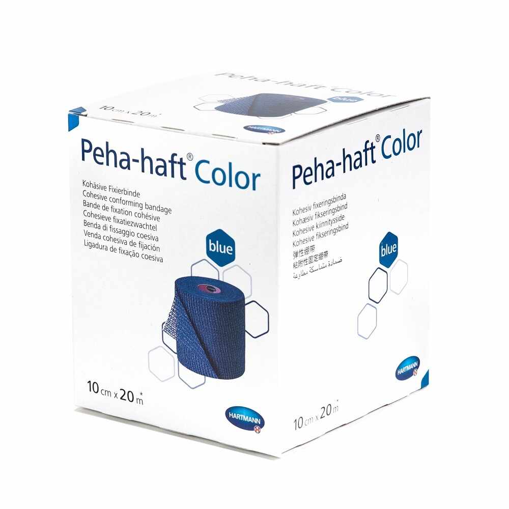 Fasa autoadeziva de fixare albastra Peha-Haft, 10cm x 20cm, Hartmann