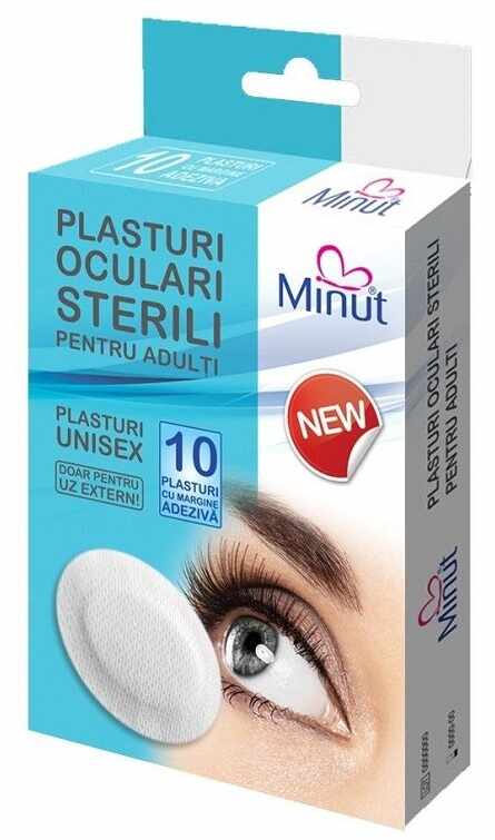 Plasturi Oculari Sterili Baieti 5 Cm X 6.2 Cm