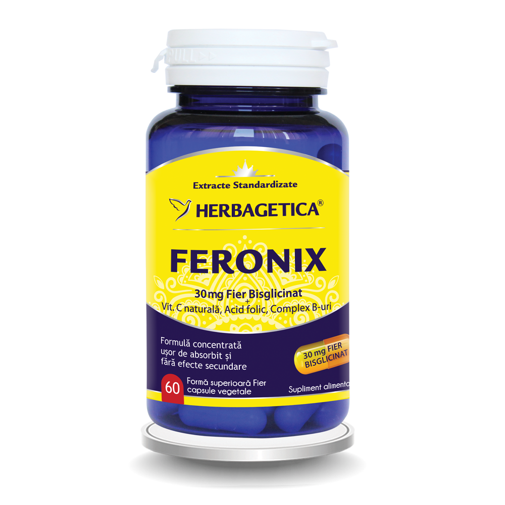 Feronix, 60 capsule, Herbagetica