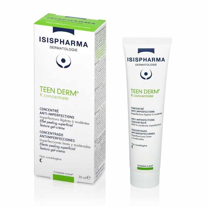 Ser concentrat imperfectiuni Teen Derm K Concentrate, 30ml, Isis Pharma