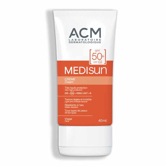 Crema cu protectie solara SPF50+ Medisun, 50ml, ACM