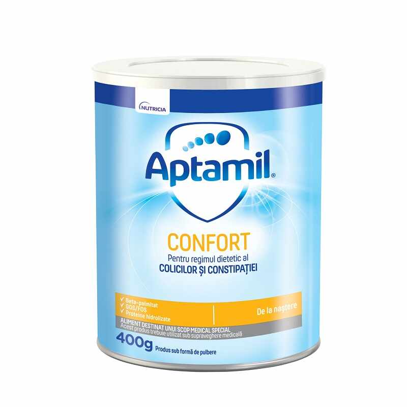 Formula de lapte Aptamil Confort, 400g, Nutricia