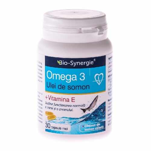 Omega 3 Ulei Somon 30 Cps Bio Synergie