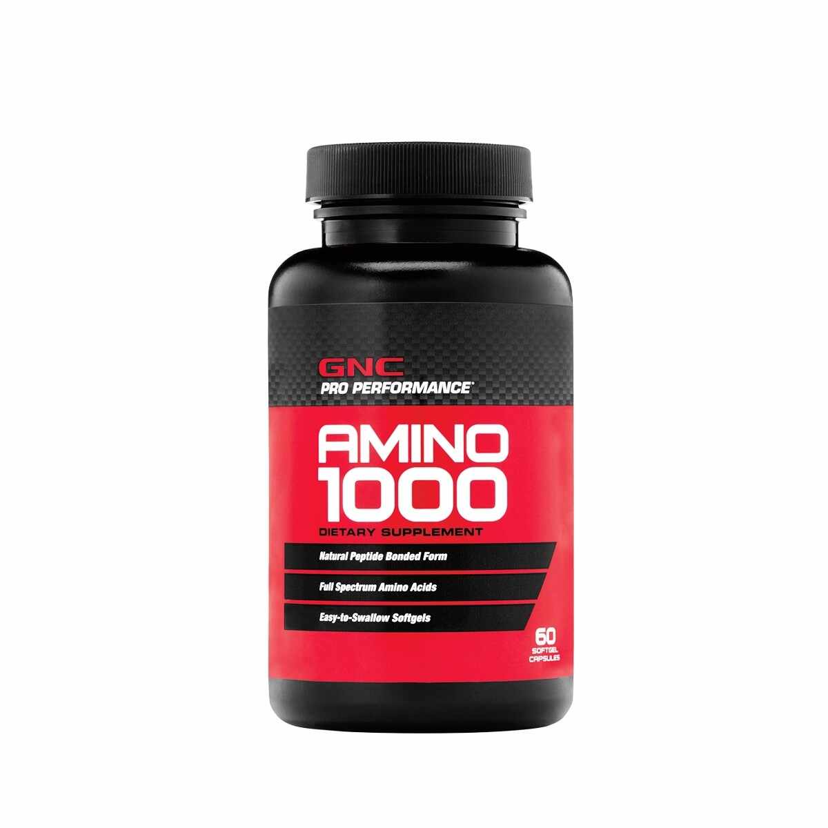 Aminoacizi Pro Performance Amino 1000, 60 capsule, GNC