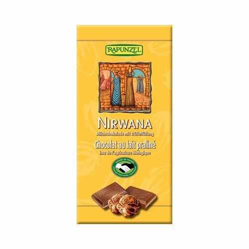 Ciocolata Nirwana cu crema de praline, Bio, 100gr, Rapunzel