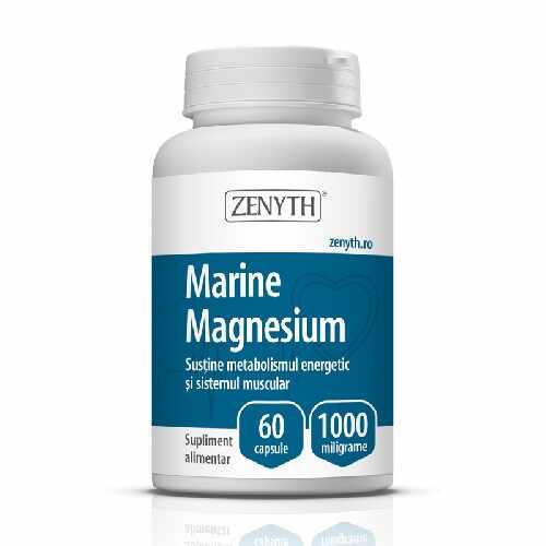 Marine Magnesium 1000mg 60cps Zenyth