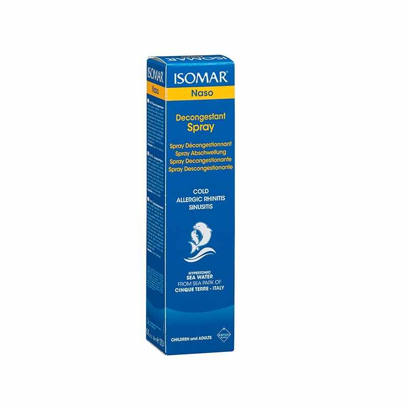Spray decongestionant Isomar, 50ml, Euritalia