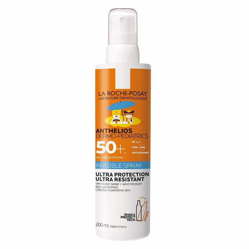 Spray pentru copii Anthelios Dermo-Pediatrics SPF50+, 200ml, La Roche-Posay
