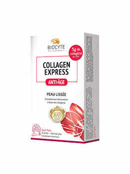 Supliment alimentar Biocyte Collagen Express, 10 plicuri