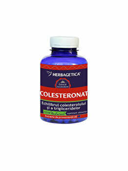 Supliment alimentar Herbagetica Colesteronat 30 capsule 