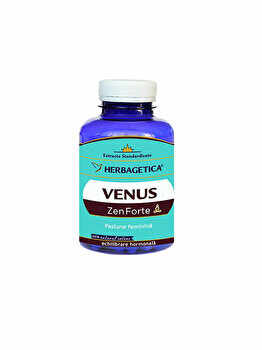 Supliment alimentar Herbagetica Venus Zen Forte 120 capsule 