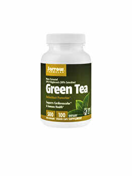 Supliment alimentar Jarrow Formulas by Secom Green Tea 500mg 100 capsule vegetale