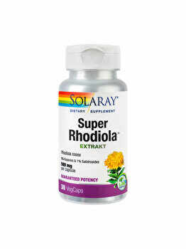 Supliment alimentar Solaray by Secom Super Rhodiola 500mg 30 capsule vegetale