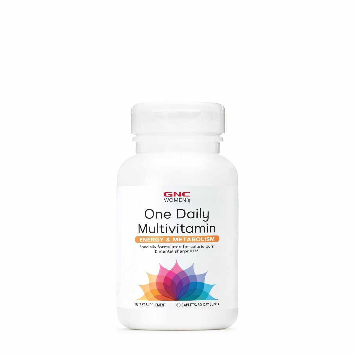 Complex de multivitamine pentru femei Energie si Metabolism One Daily, 60 tablete, GNC