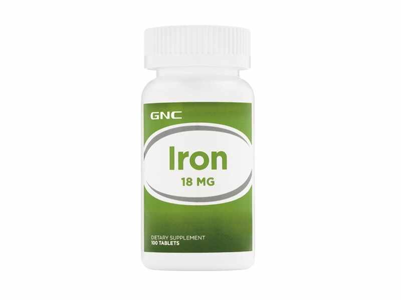 Fier Iron 18mg, 100 tablete, GNC