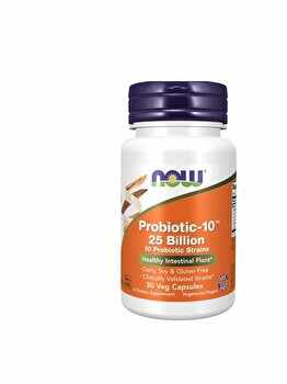 Probiotice vegetale Now Foods Probiotic-10, 25 Billion, 100 capsule