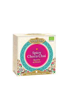 Ceai premium Hari Tea Mystery of desire Spicy choco chai bio, 10 dz