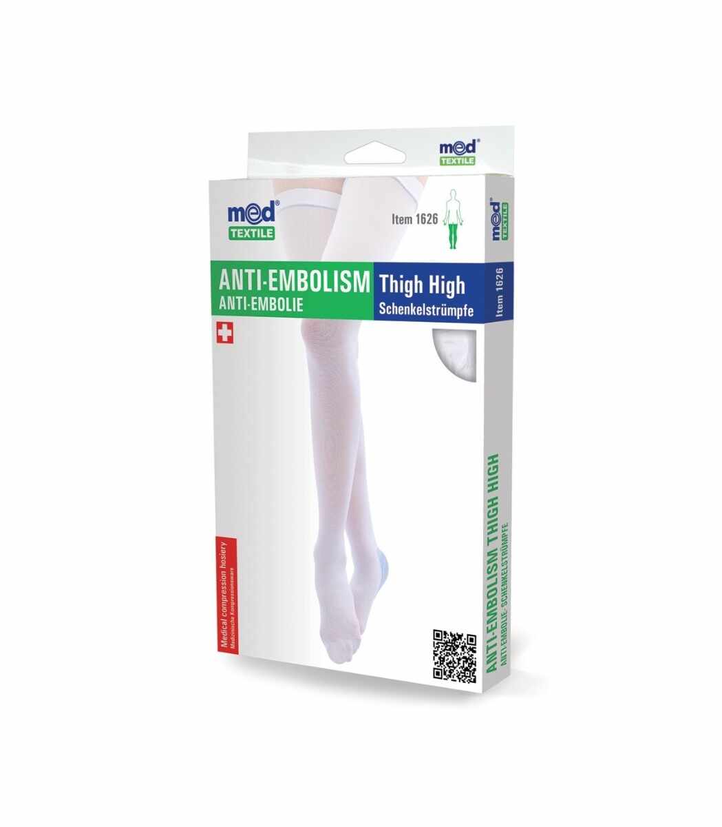 Ciorapi compresivi anti-embolism pana la coapsa M 1 bucata, MedTextile