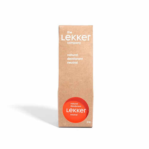 Deodorant Natural Cremă Neutru, 30g | The Lekker Company