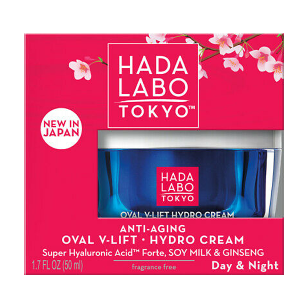 Crema hidratanta anti-imbatranire cu Super Acid Hyaluronic forte, lapte de soia si ginseng, 50ml, Hada Labo