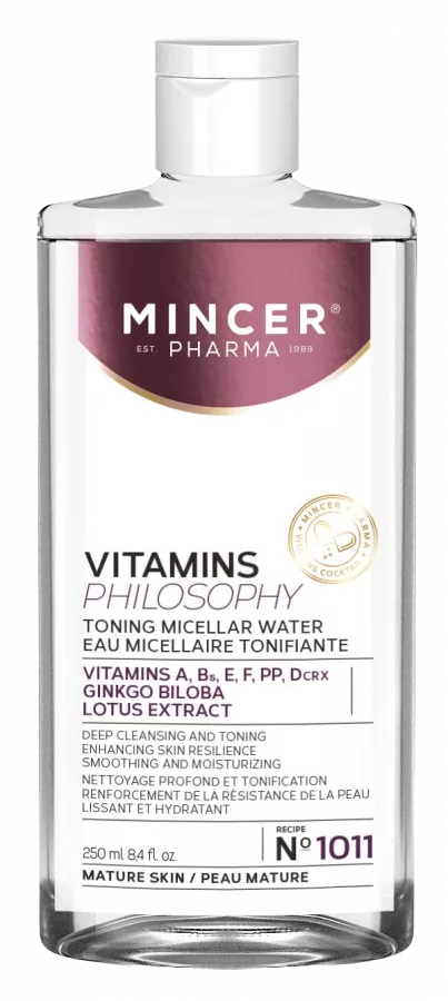 Lotiune tonica micelara Vitamin Philosophy, 250ml, Mincer Pharma