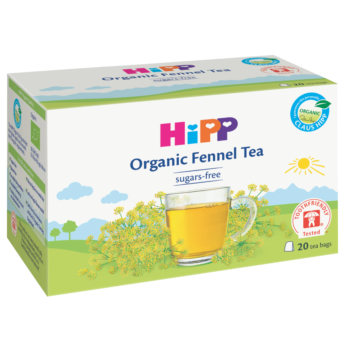 Ceai organic de fenicul, 20 plicuri x 1.5 g, HiPP