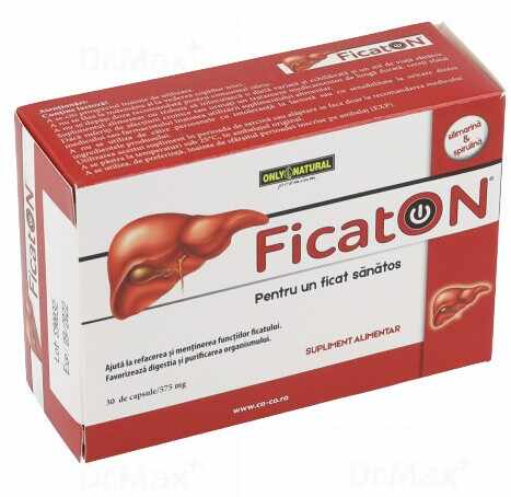 FicatON, 30 capsule, Only Natural