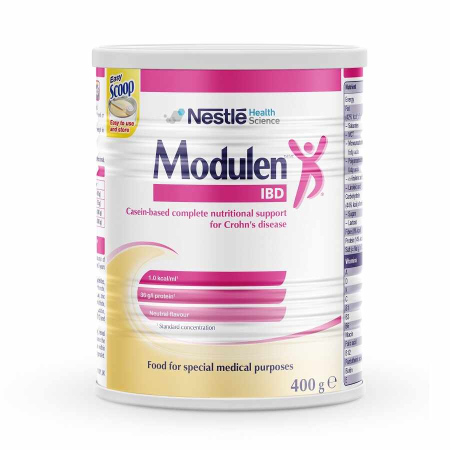 Lapte praf Modulen IBD, incepand de la 12 luni, 400 g, Nestle
