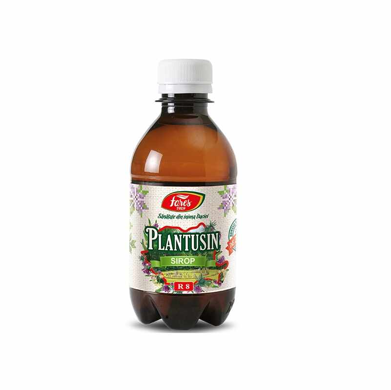 Sirop Plantusin, 250 ml, Fares