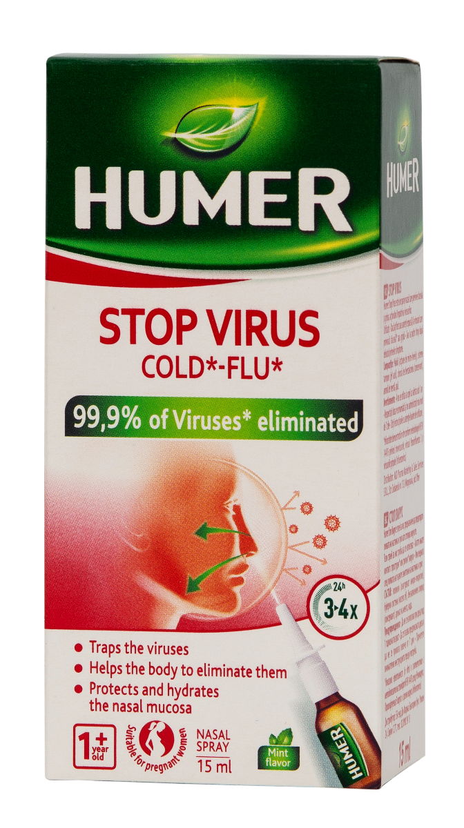 Spray nazal Humer Stop Virus, 15 ml, Urgo
