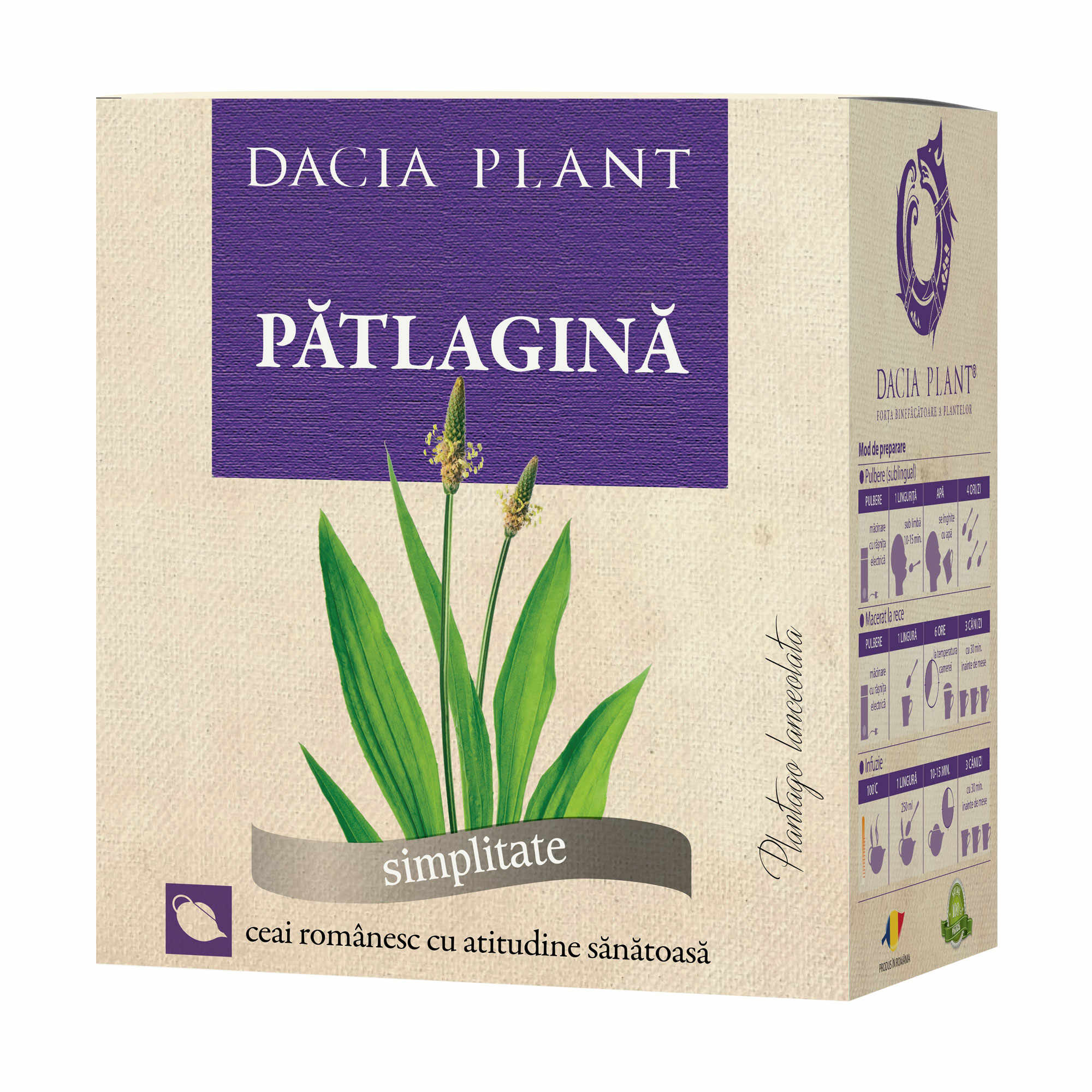 Ceai de Patlagina