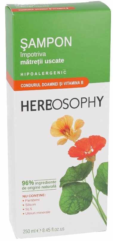Herbosophy Sampon cu extract de condurul doamnei, 250ml