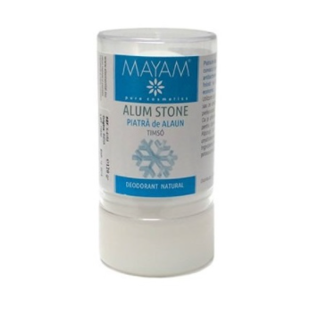 Deodorant mineral natural piatra de alaun, 120g, Mayam