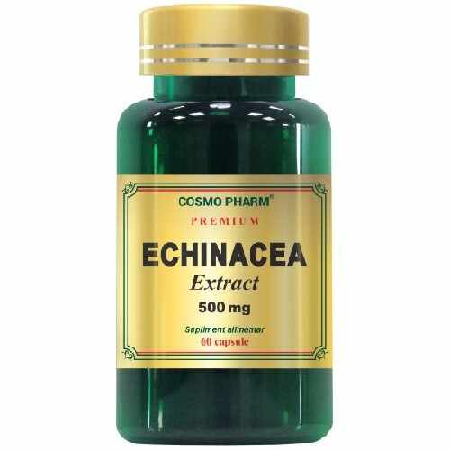 Echinacea Extract 500mg, 60 cps, CosmoPharm