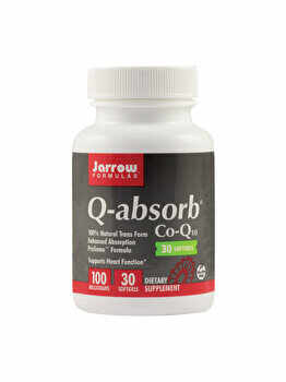 Supliment alimentar Jarrow Formulas by Secom Q-absorb CoQ-10 100 mg, 30 capsule moi
