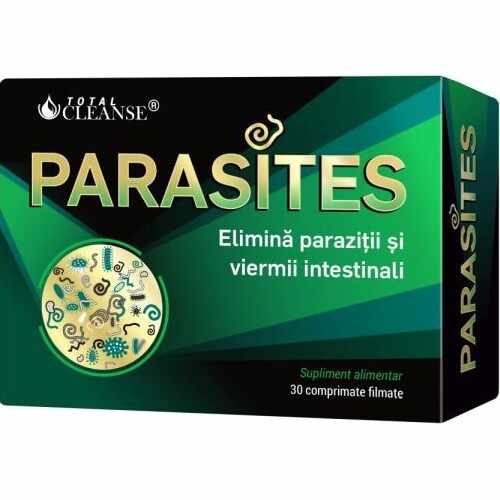 Total Cleanse Parasites, 30cpr, Cosmopharm