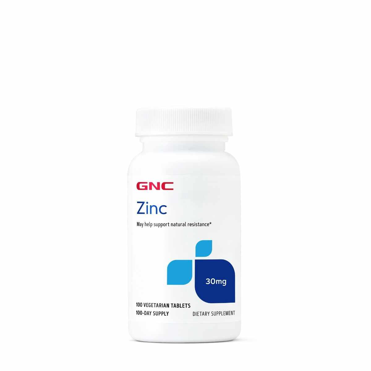 Zinc Chelat 30mg, 100 tablete, GNC
