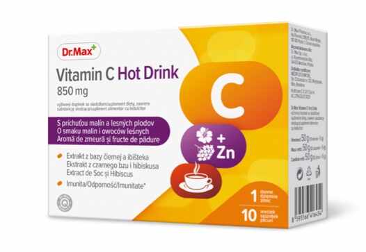 Dr.Max Vitamin C Hot Drink​, 10 plicuri