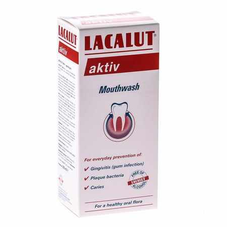 Apa de gura Antiplaque, 300 ml, Lacalut