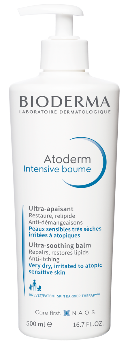Balsam calmant piele atopica Atoderm Intensive, 500ml, Bioderma