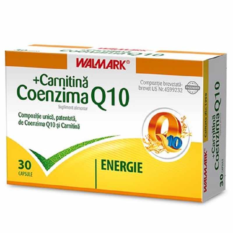 Coenzima Q10 + Carnitina, 30 capsule, Walmark