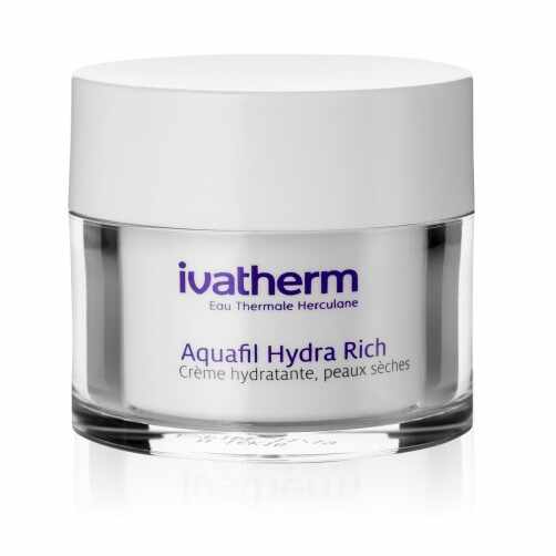 Crema hidratanta pentru piele uscata Aquafil Hydra Rich, 50ml, Ivatherm