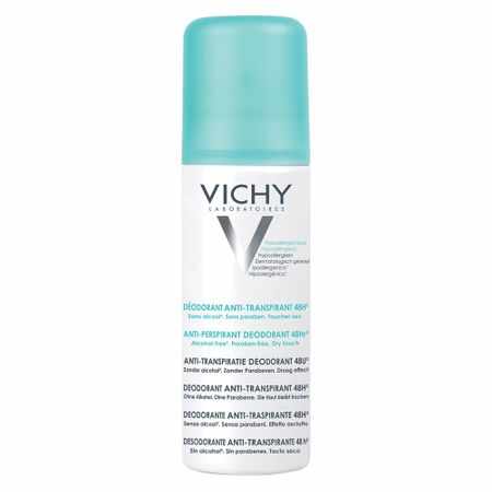Deodorant spray fara alcool 48h, 125 ml, Vichy