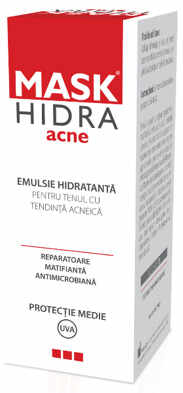 Mask Hidra Acne emulsie hidratanta, 50 ml, Solartium