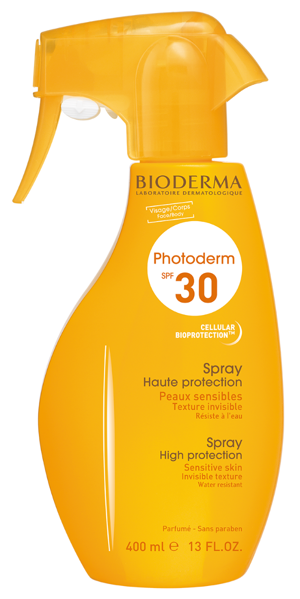 Spray protectie solara Photoderm SPF 30, 400 ml, Bioderma