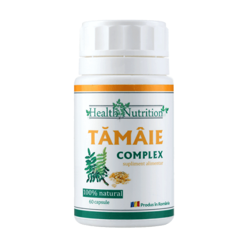 Extract natural de tamaie, 120 capsule, Health Nutrition