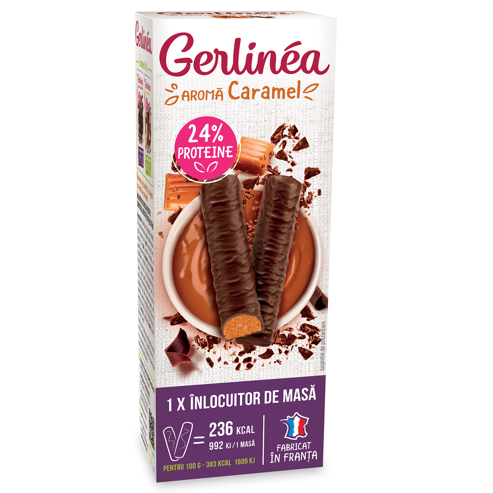 Mini pack batoane cu caramel, 62g, Gerlinea